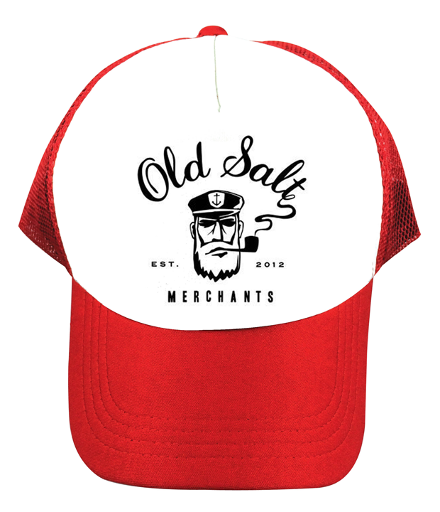 หมวกพิมพ์ ตัวหนังสือ Old salt cap